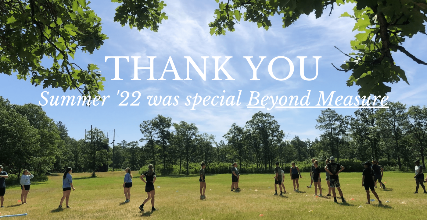 THANK YOU - Summer '22 was special Beyond Measure